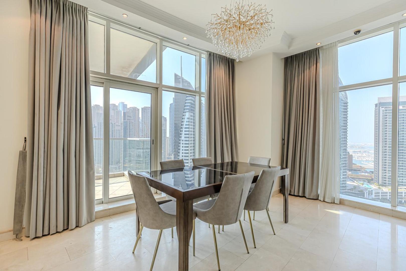 Spacious 3bdr In Marina With Office * Dubai